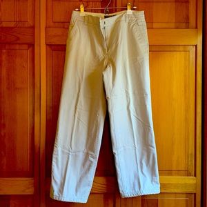 J Crew fleece-lined chinos